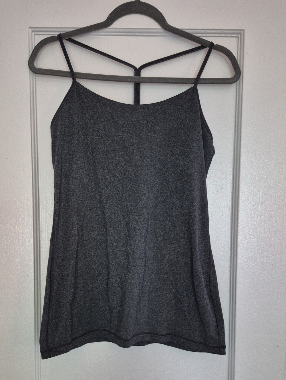 Lululemon Power Pose Tank *Light Support For A/B Cup Heathered Black